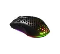 Souris gaming - STEELSERIES - Aerox 3 Wireless - Ultralégère - 18000 DPI - Bluetooth RF Noir Onyx
