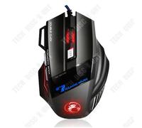 Souris Gaming - Tech Discount - TD 7 Boutons - Rétroéclairage LED - Ergonomique - Filaire