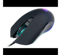 Souris Gaming Tracer GameZone EDGE Optique 3200 DPI USB Type-A 5 Boutons Programmables Droitier Noir, Câble 1.4m Tressé