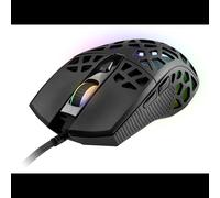 Souris Gaming Tracer TRAMYS46730 Optique 7200 DPI, 6 Boutons Programmables, Design Droitier, Rétroéclairage Multi, Câble Tressé 1.5m, 10M Clics
