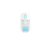 M42 - Souris - optique - sans fil - 2.4 GHz - récepteur sans fil USB - blanc