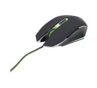 Souris GEMBIRD MUSG-001-G Noir Vert USB - 2400 dpi - 6 boutons - Ambidextre
