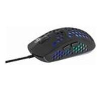 Gembird Souris de jeu USB MUSG-RAGNAR-RX400 — RGB, 6 boutons, DPI réglable jusqu'à 7200 — Noir