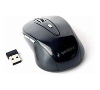 Gembird Souris sans fil MUSW-6B-01 – Optique 1600 DPI RF, Noir, pour droitier