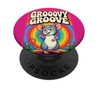 Souris Groovy Groove PopSockets PopGrip Adhésif