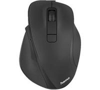 Souris HAMA Ergonomique radio optique Noir 6 Boutons 1600 dpi rechargeable Noir