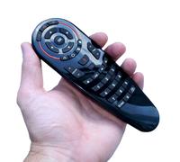 Souris Intelligente À Air, 33 Touches, Gyroscope D'Apprentissage Ir, Google Assistant, 2.4g, Usb, Télécommande, Recherche Vocale, Pour Boîtier Tv Android X96