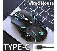 Souris jeu TypeC USB C, réglable, 3600DP, rvb, expérience jeu améliorée, 896C