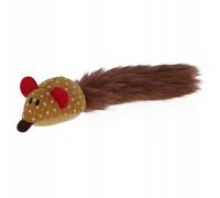 Souris jouet pour chat Kerbl, 26 cm, marron