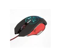 Konix Drakkar Souris Gaming Filaire Heimdall pour PC - 9 Boutons - Résolution 4 000 DPI - Câble 1,7 m - Rétroéclairage 5 Couleurs