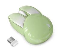 Souris Lapin sans Fil - Souris d'ordinateur silencieuse en Forme de Lapin 2.4G alimentée par Piles | Souris sans Fil Mignonne légère pour, Filles et étudiants | Souris silencieuse Confortable
