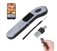 Souris laser à air avec pavé tactile, télécommande sans fil Bluetooth rechargeable pour vidéo courte TikTok, présentation PPT, tournant de page e-book, déclencheur de caméra, pour téléphone, tablette