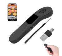 Souris laser à air avec pavé tactile, télécommande sans fil Bluetooth rechargeable pour vidéo courte TikTok, présentation PPT, tournant de page e-book, déclencheur de caméra, pour téléphone, tablette