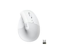 Souris Logitech Lift Ergonomique icale Sans Fil Silencieuse Blanc Blanc G