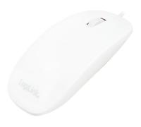 Souris - LOGILINK - ID0062 - Filaire - USB - 1000 DPI - Blanc