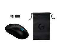 Logitech Souris G PRO 2 LIGHTSPEED Gaming sans fil avec dongle 8K et pochette