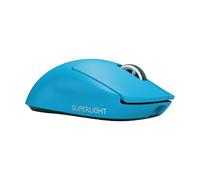 Logitech Souris gamer sans fil G PRO X SUPERLIGHT 2 LIGHTSPEED 44000 DPI Cyan Édition limitée
