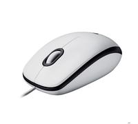 Logitech M100 Souris filaire optique blanc 3 Boutons 1000 dpi