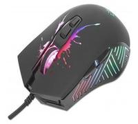 Souris MANHATTAN de jeu USB RVB noire G