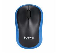 MARVO Office 2.4G Souris sans fil avec 3 boutons 3D dpi : 800/1200/1600, 3 millions de clics, batterie 1 x AA Bleu (DWM100BL)