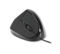 MCL Samar - souris verticale - USB - noir