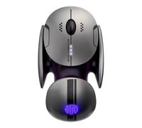 Souris mécanique Bluetooth, type - C rechargeable, bureau silencieux, affichage de la puissance, souris esports