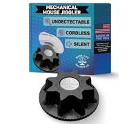 Souris mécanique Jiggler Appareil indétectable - Pas d'USB, pas de logiciel nécessaire, maintient la souris en mouvement et l'ordinateur éveillé - Déménageur de souris sans fil et sans fil fonctionne