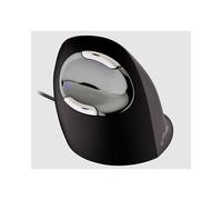 Souris Médicale Evoluent VMDS Droitier USB Type-A Laser - Résolution Personnalisable - Compatible Windows et macOS - Noir/Argent