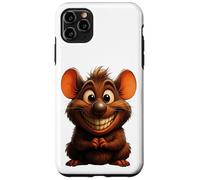 Souris Mignon Bonjour Joyeux rire Sourire Bureau Positif Coque pour iPhone 11 Pro Max