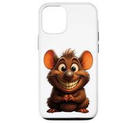 Souris Mignon Bonjour Joyeux rire Sourire Bureau Positif Coque pour iPhone 12/12 Pro