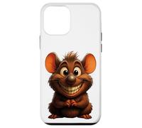 Souris Mignon Bonjour Joyeux rire Sourire Bureau Positif Coque pour iPhone 12 mini