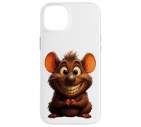 Souris Mignon Bonjour Joyeux rire Sourire Bureau Positif Coque pour iPhone 14 Plus
