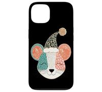 Souris Mignonne avec Chapeau Festif pour Enfants Coque pour iPhone 13