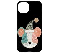 Souris Mignonne avec Chapeau Festif pour Enfants Coque pour iPhone 15 Plus