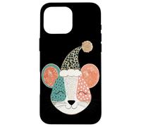 Souris Mignonne avec Chapeau Festif pour Enfants Coque pour iPhone 16 Pro Max