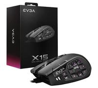 Souris MMO - EVGA - X15 - Optique - 16000 DPI - 20 boutons programmables