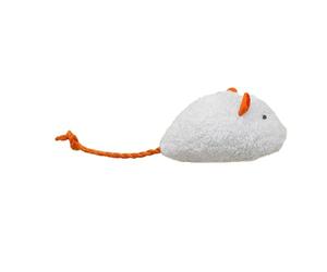 Souris mobile pour chats | Jeu interactif à mâcher - Jouet souris pour chats | Nettoyeur de dents et chasseur instinctif