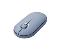 Souris muette Pebble Sentinelle confortable Bluetooth Double mode Souris sans fil Mode Lumière Charmante souris de bureau multi-liens