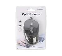 Gembird Souris MUS-6B-01 Noir 1 unité