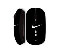 Souris Noir Sans Fil Nike logo Just do it fond noir