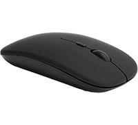 Souris Noire sans Fil Bluetooth 5.0 Bureau Silencieux pour Tablettes D'ordinateur Portable OS X/Mi/Souris Silencieuse Suivi Précis Léger et Portable Noir Convient pour la Salle