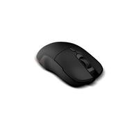 KROM KOMET - Souris de jeu sans fil RGB, capteur optique de précision Pixart PMW 3212, 8 boutons, 5 niveaux de ppp jusqu'à 2400, récepteur sans fil 2,4 GHz inclus, USB, noir