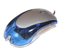 Souris optique à défilement Bleu