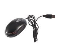 Souris optique de jeu, Design ergonomique, filaire, USB, LED, pour ordinateur portable DELL ASUS, noire