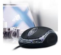 Souris optique de jeu filaire, 1200DPI, 3 boutons, réponse rapide et sensible, fine, USB, pour PC portable, bureau, maison