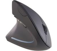 General Keys Souris Optique Ergonomique sans Fil 1600 dpi 2,4 GHz pour gauchers