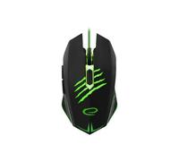 Souris optique ESPERANZA MX209 CLAW - 6 boutons - câble tressé - LED verte