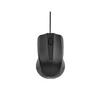 Souris optique filaire - 3 boutons - 1000Dpi - Plug and Play -Noire