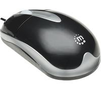 Souris optique filaire Manhattan 1000dpi PS2 noir