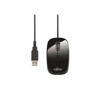 Fujitsu M420NB USB Optique 1000DPI Ambidextre Noir souris - Souris (Ambidextre, Optique, USB, 1000 DPI, Noir)
